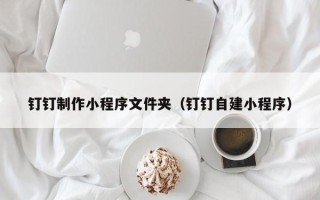 驻马店钉钉制作小程序文件夹（钉钉自建小程序）