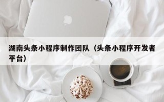 驻马店湖南头条小程序制作团队（头条小程序开发者平台）